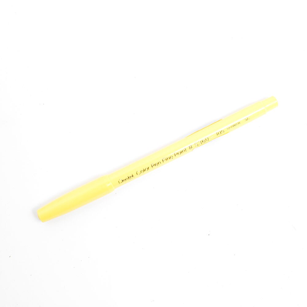 Pentel, Markers, Art & School, Color Pen, Fine Point, 50873, Lemon Yellow